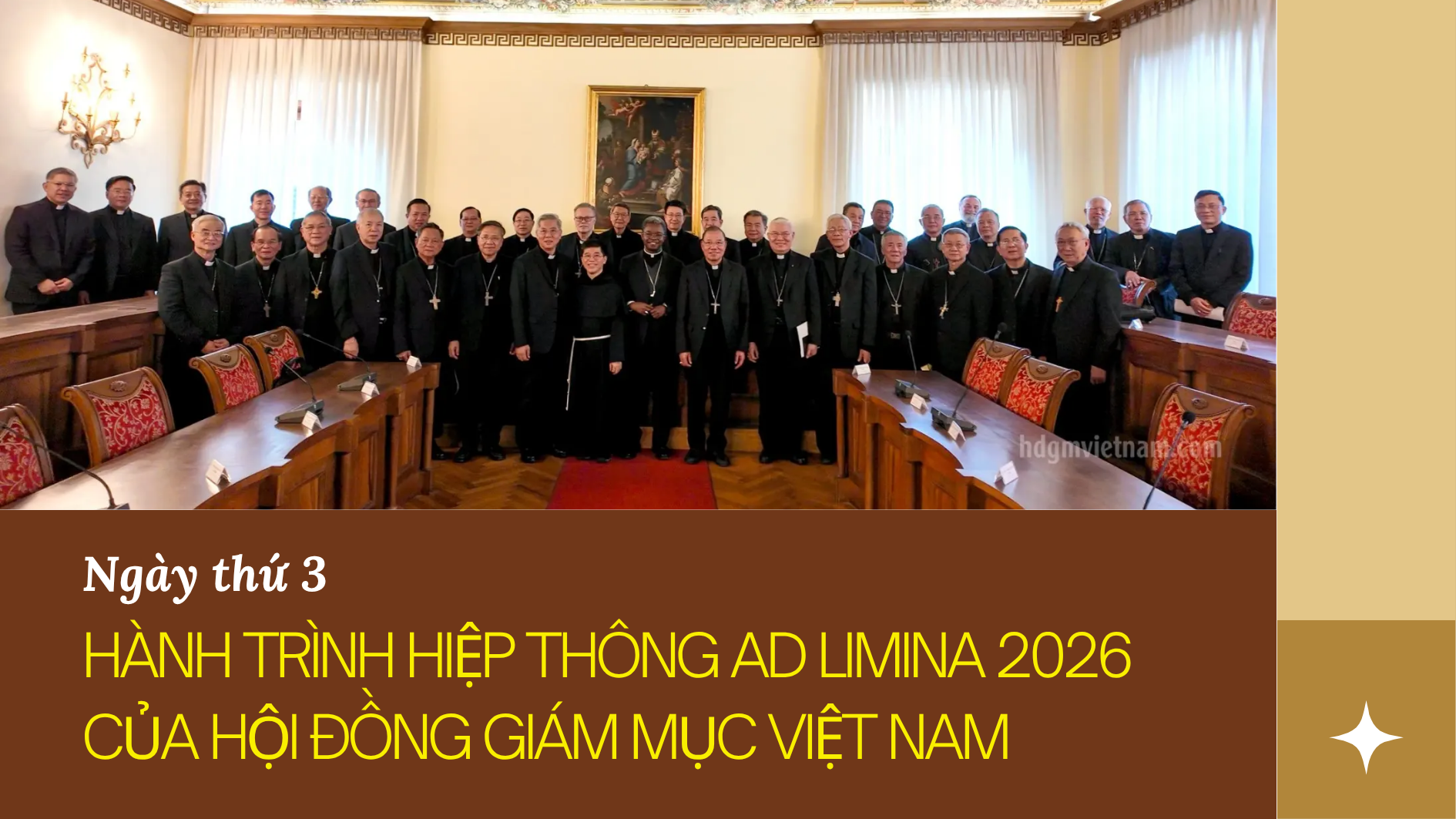 Hành trình hiệp thông Ad Limina 2026 của Hội đồng Giám mục Việt Nam - Ngày thứ III